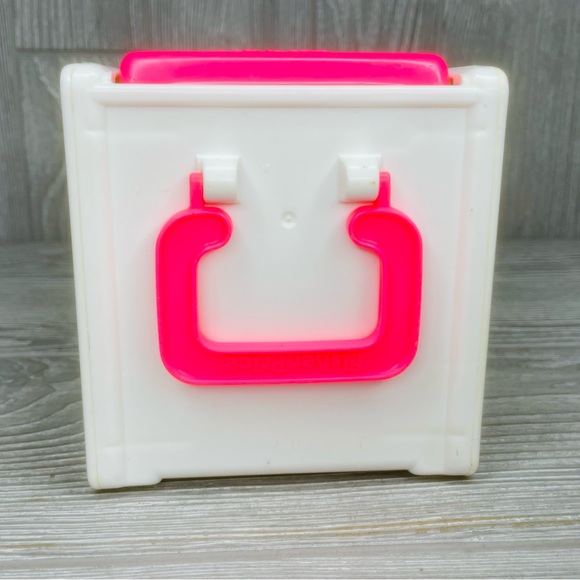 Vintage Fisher Price Teddy Beddy Bear Jack in the Box Musical Baby Toy 1987 - Picture 7 of 16